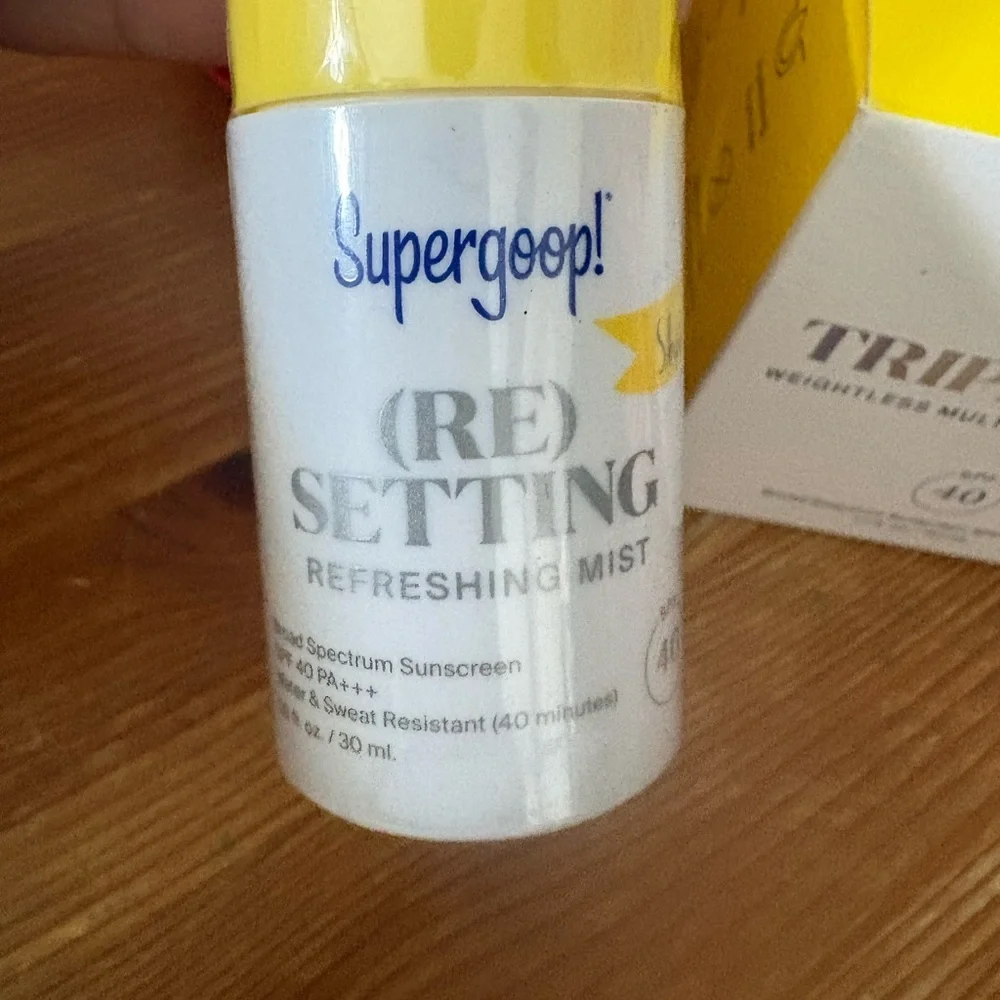 Supergoop Triple Prep Moisturizer & (Re) Setting Spray - Picture 3 of 4